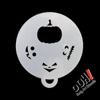 Ooh Body Art Stencil Flip Pumpkin (Pumpkin Flip  C17)